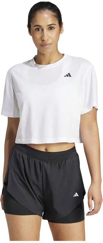 adidas - Trainingsshirt - Zwart - 70% Polyester 30% Viscose - CLIMACOOL