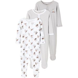Name It Bear Pyjama 3 Pack Wit 0 Months