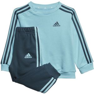 Adidas Essentials 3 Stripes Jogger Set Blauw 12-24 Months