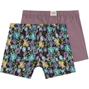 Scotch & Soda - SSFA24M272031 - Boxershorts - 2 Eenheden - Katoen