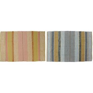 Tapijt DKD Home Decor Polyester Multicolour Modern 200 x 290 x 1 cm (2 Stuks)