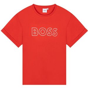 Boss J25n82 Short Sleeve T-shirt Rood 16 Years