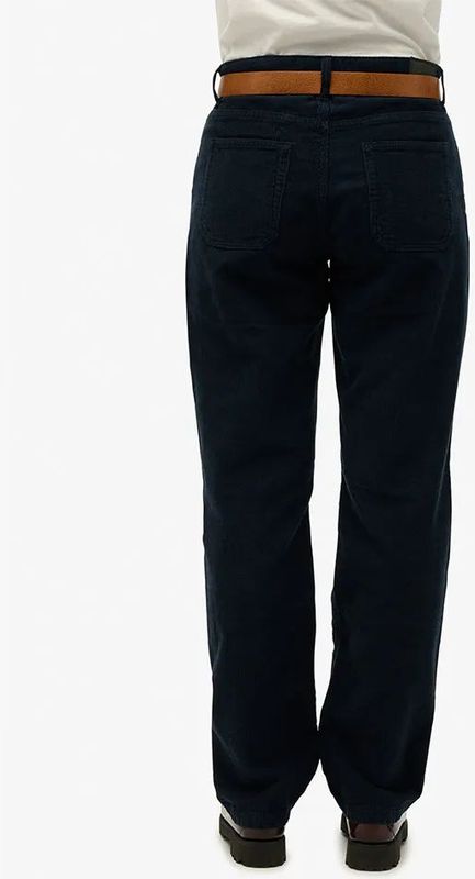 Superdry - Corduroy Broek - Zwart