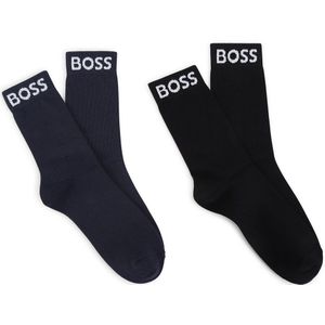 Boss J50960 Socks 2 Pairs Zwart EU 35-38