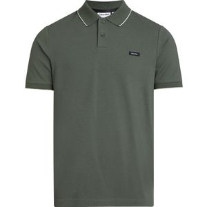 Calvin Klein Stretch Pique Tipping Korte Mouw Poloshirt