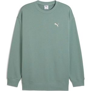 PUMA - Crew Sweater - Zwart - French Terry - Gerecycled Katoen