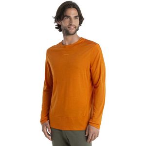 Icebreaker Zoneknit Merino Long Sleeve T-shirt Oranje S Man