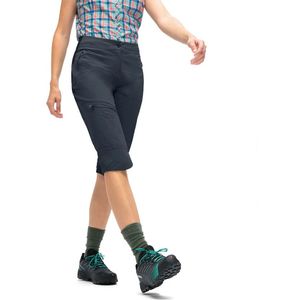 Maier Sports - Inara Slim Capri - Korte Broek - Blauw - Stretch - DWR-geïmpregneerd
