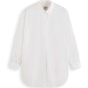 Scotch & Soda Extra Oversized Overhemd Met Lange Mouwen