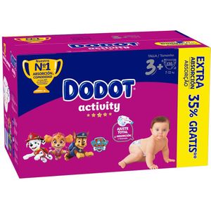 Dodot Diapers Activity Extra Size 3 120 Units Goud