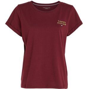 Tommy Hilfiger Original Short Sleeve T-shirt Pyjama Rood S Vrouw