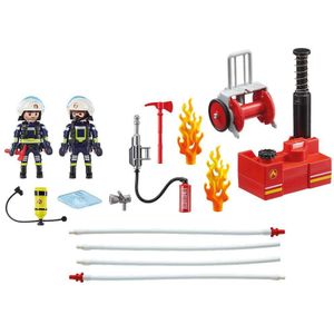 Playmobil 9468 Firefighters With Water Pump Veelkleurig
