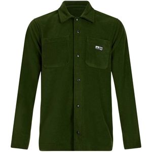 Protest - PRTFinest - Overshirt - Kale Green - High-pile Teddy Fleece