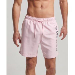 Superdry Code Core Sport 17 Inch Swimming Shorts Roze M Man