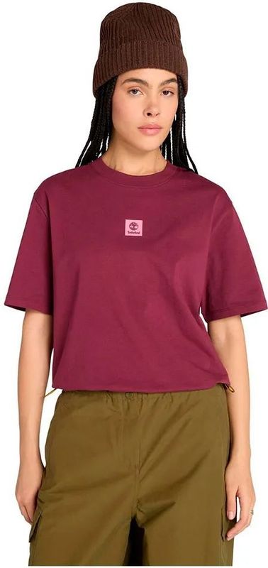 Timberland - Stack Logo - T-shirt - Katoen - Korte Mouwen