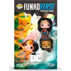 Funko Pop Funkoverse Dc Comics Wonder Woman 2 Figures English Board Game Veelkleurig
