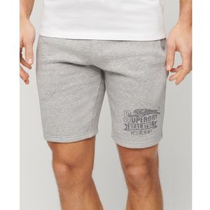 Superdry Athletic Coll Graphic Shorts Grijs S Man