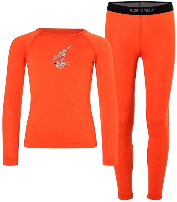Super.Natural Kinderen Tundra175 Ski Bunny Ondergoed Set