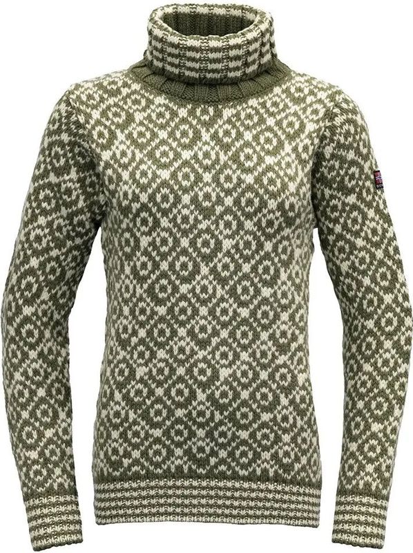 Devold Of Norway - Svalbard - Wol Trui - Felrood - Hoge Hals