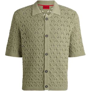 Hugo - Sommp 01 - Poloshirt - Katoen - Relaxed Fit, Camp Kraag, Korte Mouwen