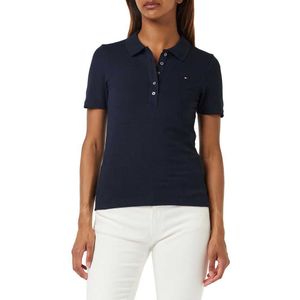 Tommy Hilfiger 1985 Slim Pique Korte Mouw Poloshirt