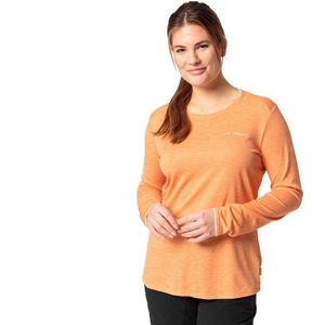 Vaude Essential Long Sleeve T-shirt Oranje 38 Vrouw