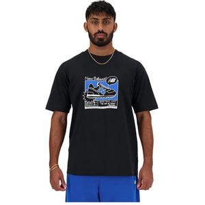 New Balance Relaxed Ad T-shirt Met Korte Mouwen