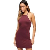 Superdry Strappy Recer Jersey Mouwloze Korte Jurk