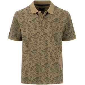 Fynch Hatton - Sunfaded AOP - Korte Mouw Poloshirt