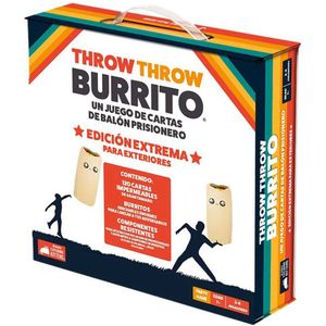 Asmodee Throw Throw Burrito Edición Extrema Para Exteriores Board Game Zilver