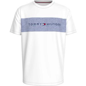 Optic White - Thermoshirt - Korte Mouwen - Ronde Hals - Logo-opschrift