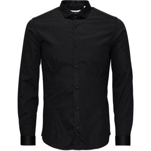 Jack & Jones Prparma Long Sleeve Shirt Zwart S Man
