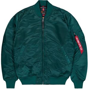 Alpha Industries - MA-1 VF 59 Long Bomber Jas - Groen - 100% Nylon