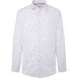 Pepe Jeansvoor mannen. PM308718 Meir overhemd wit (L), Casual, Lange mouwen, Biologisch katoen, Duurzaam