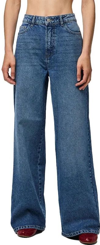 Pieces - Selma Mb New Wide Leg - Hoogzittende Jeans
