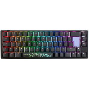 Ducky One 3 Classic Sf 65 Rgb Pbt Mx Silent Red Gamingtoetsenbord