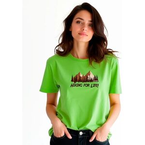 Kruskis Hiking For Life T-shirt Met Korte Mouwen