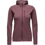 Black Diamond - Coefficient Fleece Hoody - Dames Hoodie - Zwart