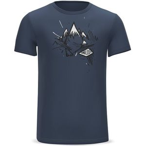 Millet Boulder Short Sleeve T-shirt Blauw M Man