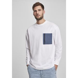 Urban Classics Pocket Sweatshirt Wit XL Man