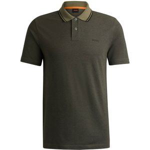 Boss Pe Oxford New Korte Mouw Poloshirt