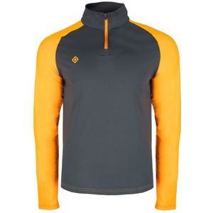 Izas Indus Half Zip Long Sleeve T-shirt Oranje,Grijs 2XL Man