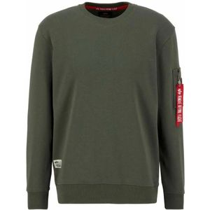 Alpha Industries - USN Blood Chit - Sweatshirt - Zwart - Katoen