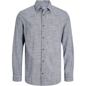 Jack & Jones Structure Overhemd Met Lange Mouwen