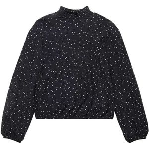 Tom Tailor 1038986 Allover Printed T-shirt Met Lange Mouwen