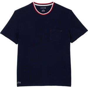 Lacoste Th1726 Short Sleeve T-shirt Blauw M Man