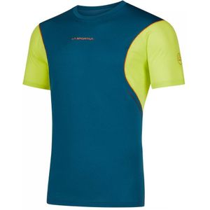 La Sportiva Resolute Short Sleeve T-shirt Groen,Blauw L Man