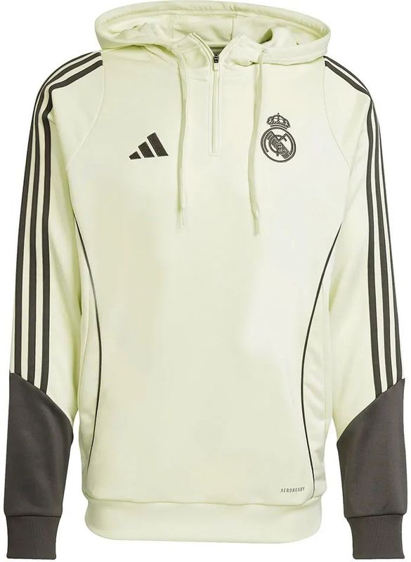 Adidas - Real Madrid Hoodie - Lichtgroen - Gerecycled Polyester