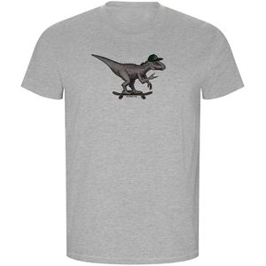Kruskis Dino Skate Eco Short Sleeve T-shirt Grijs S Man