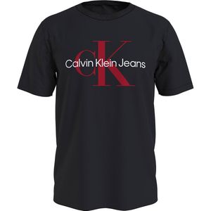 Calvin Klein Jeans Core Monologo Slim Short Sleeve T-shirt Rood 2XS Man